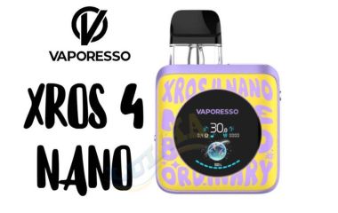 Обзор молодежной Vaporesso XROS 4 NANO POD kit Обзор молодежной Vaporesso XROS 4 NANO POD kit