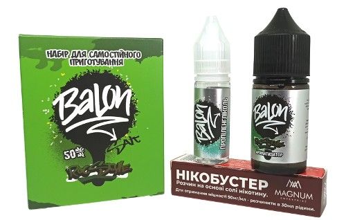 Комплект Salt Balon Roc Style (50 мг/мл) 30 мл. Комплект Salt Balon Roc Style (50 мг/мл) 30 мл.