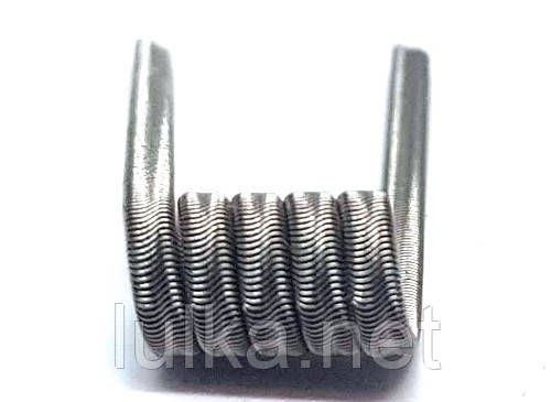 Alien Clapton coil (A1) 0.4x3+n80/0.12  3 мм Alien Clapton coil (A1) 0.4x3+n80/0.12  3 мм