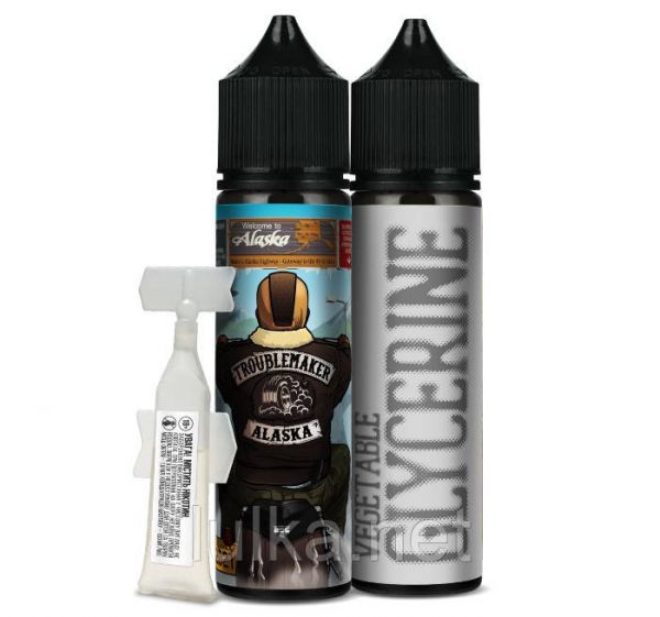 Набор для самозамеса жидкости Troublemaker Alaska 60 мл. Набор для самозамеса жидкости Troublemaker Alaska 60 мл.