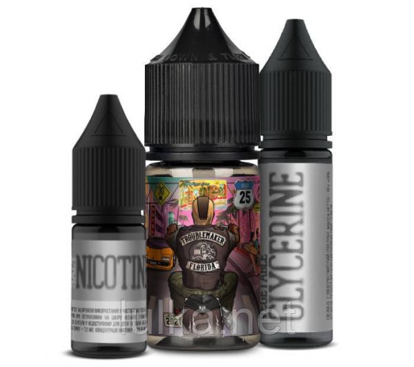 Набор Troublemaker SALT Florida (25 мг/мл) 30 мл. Набор Troublemaker SALT Florida (25 мг/мл) 30 мл.