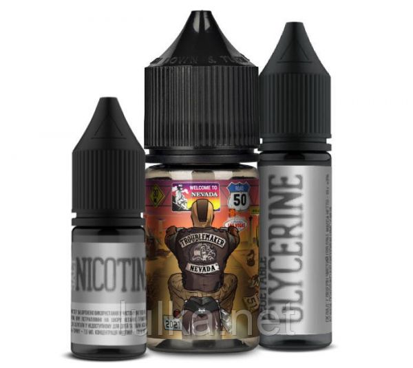 Набор Troublemaker SALT Nevada (25 мгмл) 30 мл Набор Troublemaker SALT Nevada (25 мгмл) 30 мл