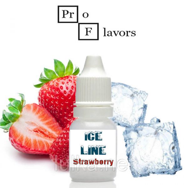 Ароматизатор Pro Flavors Ice Strawberry 5мл. Ароматизатор Pro Flavors Ice Strawberry 5мл.