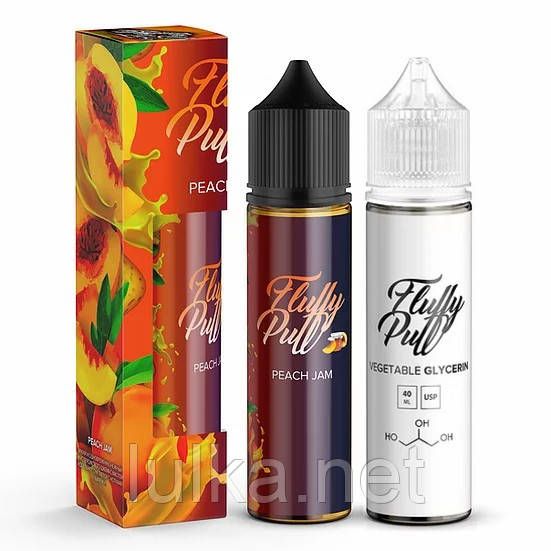 Набор Fluffy Puff Peach Jam 60мл Organiс Набор Fluffy Puff Peach Jam 60мл Organiс