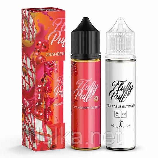 Набор Fluffy Puff Cranberry Donut 60мл Organiс Набор Fluffy Puff Cranberry Donut 60мл Organiс