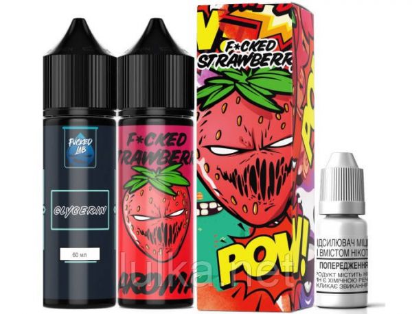 Набор Fucked Strawberry 60мл Organic Набор Fucked Strawberry 60мл Organic