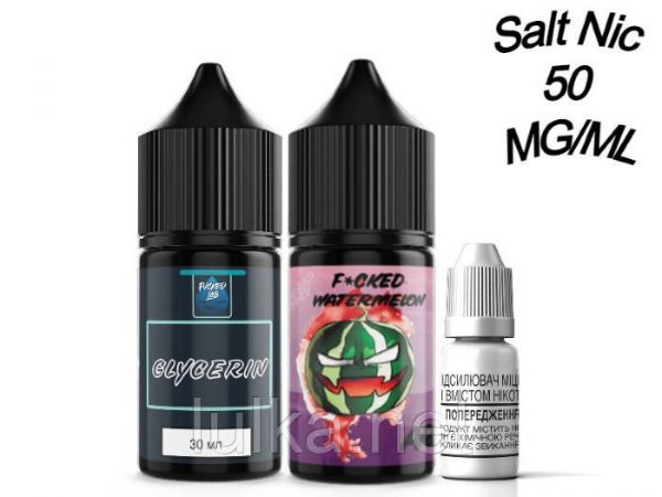 Набор Salt Fucked Watermelon 50 мг/мл 30 мл. Набор Salt Fucked Watermelon 50 мг/мл 30 мл.