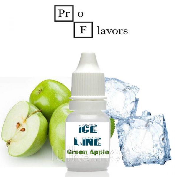 Ароматизатор Pro Flavors Ice Green Apple 5мл. Ароматизатор Pro Flavors Ice Green Apple 5мл.