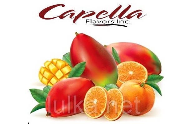 Ароматизатор Capella Orange Mango with Stevia (Апельсин, манго со стевией) 5 мл. Ароматизатор Capella Orange Mango with Stevia (Апельсин, манго со стевией) 5 мл.