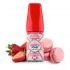 Ароматизатор Dinner Lady Strawberry Macaroon 30мл. Ароматизатор Dinner Lady Strawberry Macaroon 30мл.