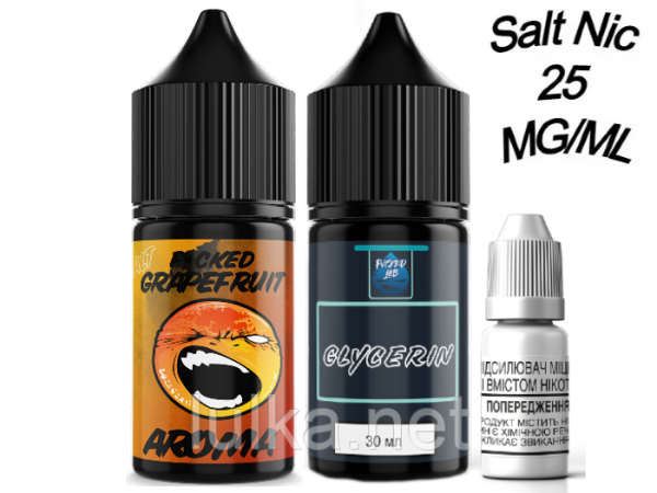 Набор Salt Fucked Grapefruit 25 мг/мл 30 мл. Набор Salt Fucked Grapefruit 25 мг/мл 30 мл.