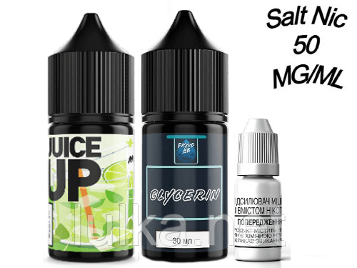 Комплект Salt Juice Up Mojito 50 мг/мл 30 мл. Комплект Salt Juice Up Mojito 50 мг/мл 30 мл.