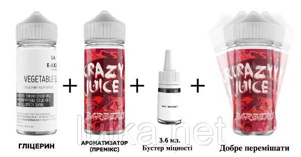 Набір Mango Ice – Crazy Juice Organic 120 мл. Набір Mango Ice – Crazy Juice Organic 120 мл.