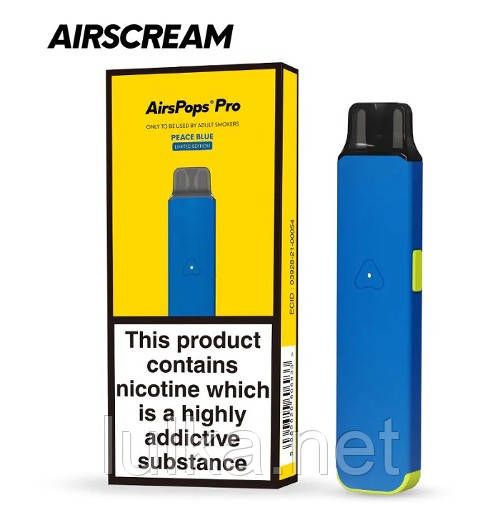 Airscream AirsPops Pro Pod Kit 700mAh (Peace Blue) Airscream AirsPops Pro Pod Kit 700mAh (Peace Blue)