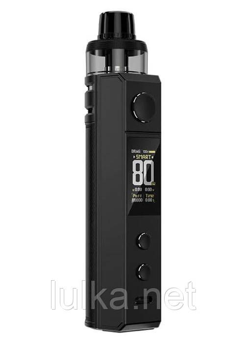 Voopoo Drag H80S Pod Mod Kit 80W 18650 (Black) Voopoo Drag H80S Pod Mod Kit 80W 18650 (Black)