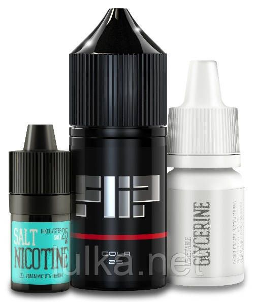 Набор Flip Salt Cola 25мг/мл 30мл. Набор Flip Salt Cola 25мг/мл 30мл.