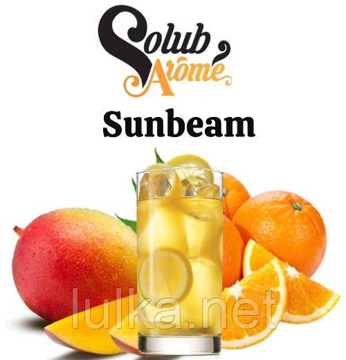 Ароматизатор Solubarome Sunbeam (лимонад с манго и апельсином) 5 мл. Ароматизатор Solubarome Sunbeam (лимонад с манго и апельсином) 5 мл.