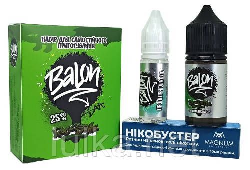 Комплект Salt Balon Roc Style (25 мг/мл) 30 мл. Комплект Salt Balon Roc Style (25 мг/мл) 30 мл.