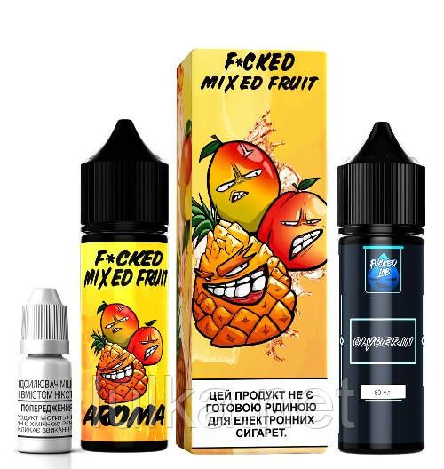 Набор Fucked Mixed Fruit 60мл Organic Набор Fucked Mixed Fruit 60мл Organic