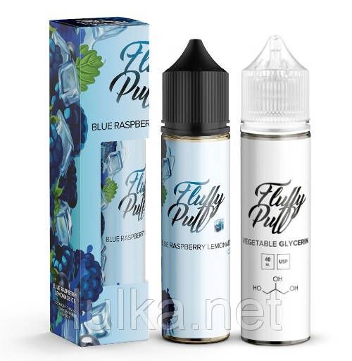 Набор Fluffy Puff Blue Raspberry Lemonade Ice 60мл Organiс Набор Fluffy Puff Blue Raspberry Lemonade Ice 60мл Organiс