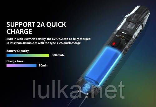 Joyetech EVIO C2 Pod System Kit 800mAh (Space Blue) Joyetech EVIO C2 Pod System Kit 800mAh (Space Blue)