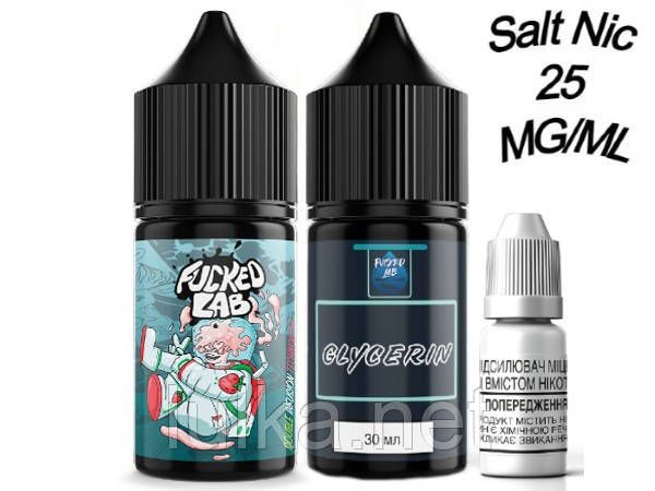Набор Salt Fucked Strawberry Milk 25 мг/мл 30 мл. Набор Salt Fucked Strawberry Milk 25 мг/мл 30 мл.