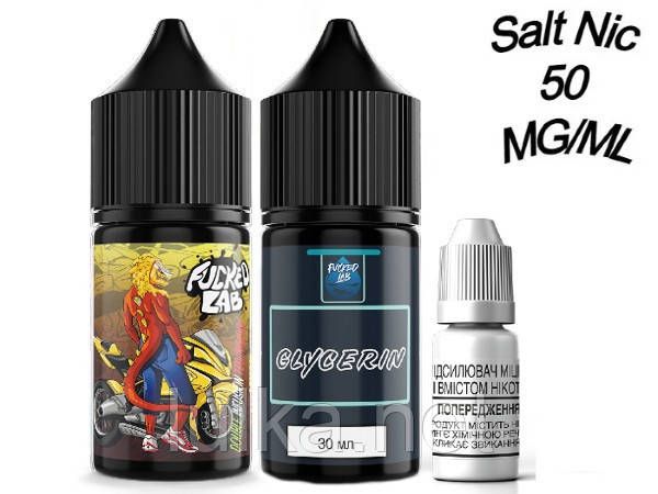 Набор Salt Fucked Lemon Tart 50 мг/мл 30 мл. Набор Salt Fucked Lemon Tart 50 мг/мл 30 мл.