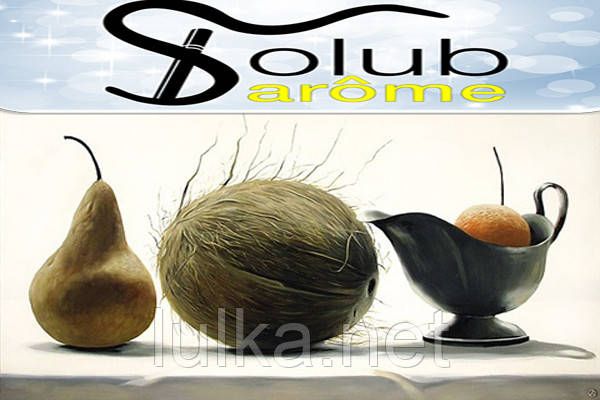 Ароматизатор Solubarome Morning Pear (груша с кокосом) 5 мл. Ароматизатор Solubarome Morning Pear (груша с кокосом) 5 мл.