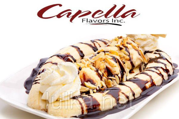 Ароматизатор Capella Banana Split (Банановый десерт) 5 мл. Ароматизатор Capella Banana Split (Банановый десерт) 5 мл.