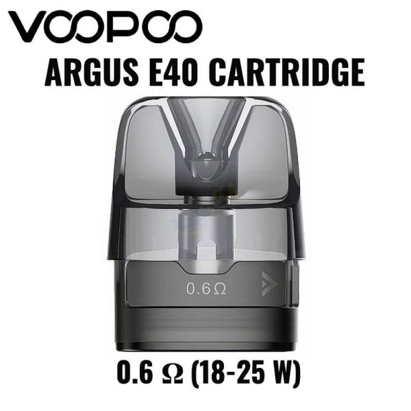 Картридж Voopoo Argus E40 4.5ml (0.6 ohm) Картридж Voopoo Argus E40 4.5ml (0.6 ohm)