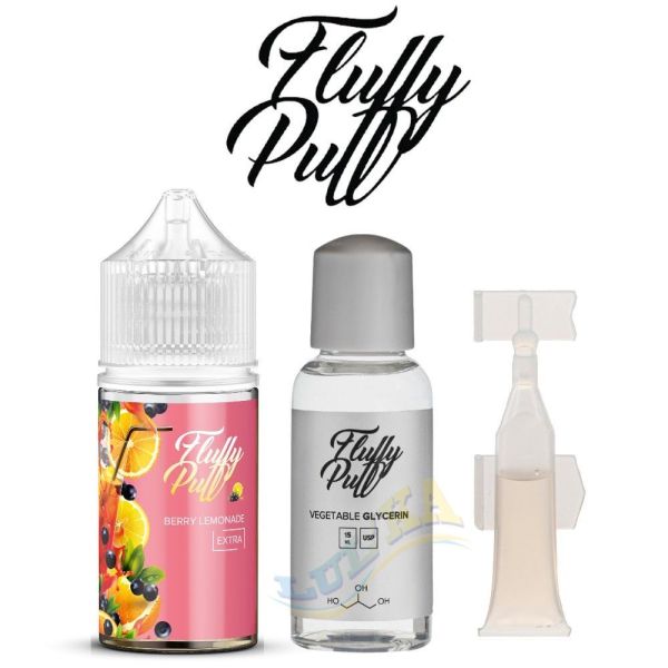 Набор Fluffy Puff Salt Berry Lemonade 30 мл. Набор Fluffy Puff Salt Berry Lemonade 30 мл.