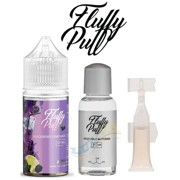Набор Fluffy Puff Salt Blackberry Lemonade 30 мл. Набор Fluffy Puff Salt Blackberry Lemonade 30 мл.
