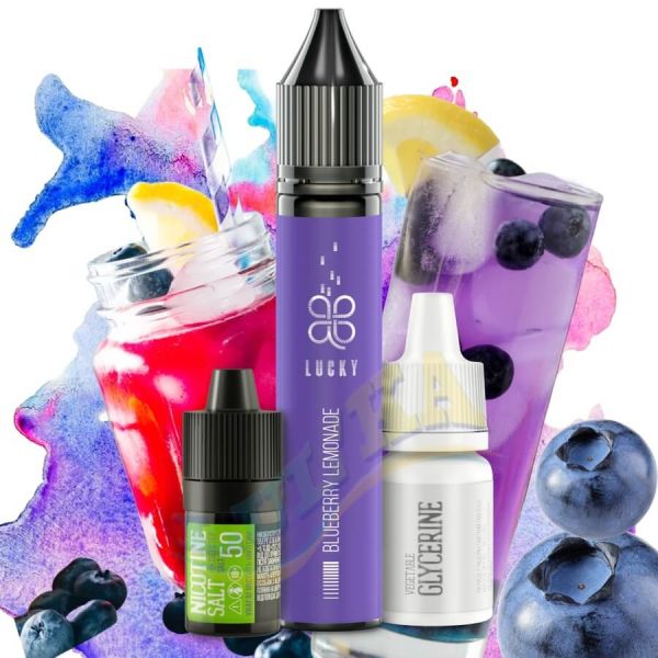 Набор Lucky Salt Blueberry lemonade 30 мл. Набор Lucky Salt Blueberry lemonade 30 мл.