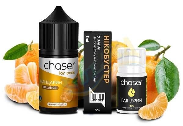 Набір Chaser for pods Salt Mandarin (50 мг/мл) 30 мл. Набір Chaser for pods Salt Mandarin (50 мг/мл) 30 мл.