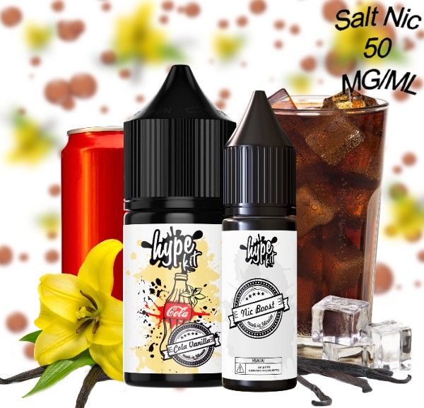 Набір Hype Cola Vanilla Salt (50мг/мл) 30мл. Набір Hype Cola Vanilla Salt (50мг/мл) 30мл.