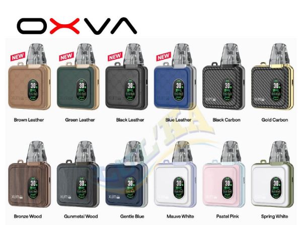 OXVA Xlim SQ Pro Kit 1200mAh (Gunmetal Wood) OXVA Xlim SQ Pro Kit 1200mAh (Gunmetal Wood)