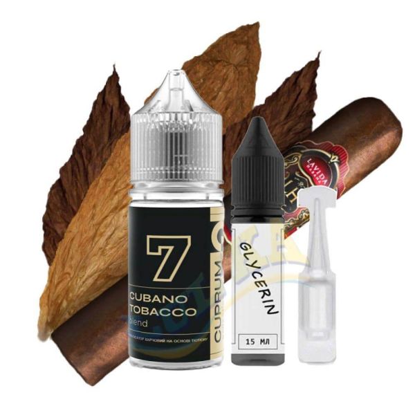Набор Cuprum Salt Cubano Tobacco Blend 30 мл. Набор Cuprum Salt Cubano Tobacco Blend 30 мл.