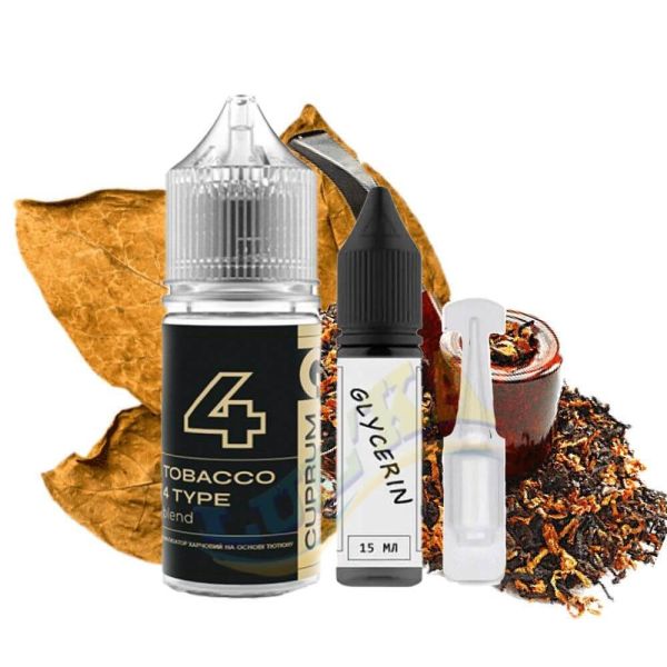 Набор Cuprum Salt Tobacco 4 Type Blend 30 мл. Набор Cuprum Salt Tobacco 4 Type Blend 30 мл.