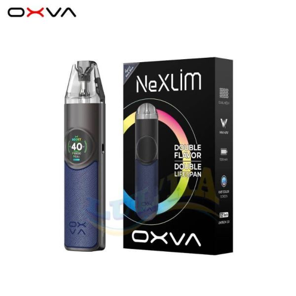 OXVA NeXLIM Pod Kit 1500mAh (Dark Blue) OXVA NeXLIM Pod Kit 1500mAh (Dark Blue)
