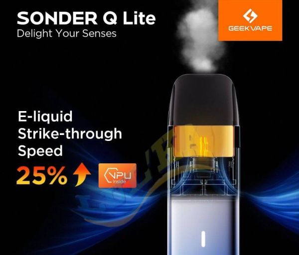 GeekVape Sonder Q Lite Kit 500mAh (Metallic Green) GeekVape Sonder Q Lite Kit 500mAh (Metallic Green)