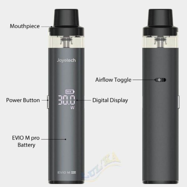 Joyetech Evio M Pro Kit 1100mAh (Black) Joyetech Evio M Pro Kit 1100mAh (Black)