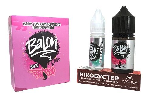 Комплект Salt Balon Fat Cap (50 мг/мл) 30 мл. Комплект Salt Balon Fat Cap (50 мг/мл) 30 мл.