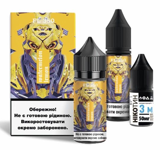 Набор FL 350 Watermelon Lemon Salt 30 мл. Набор FL 350 Watermelon Lemon Salt 30 мл.