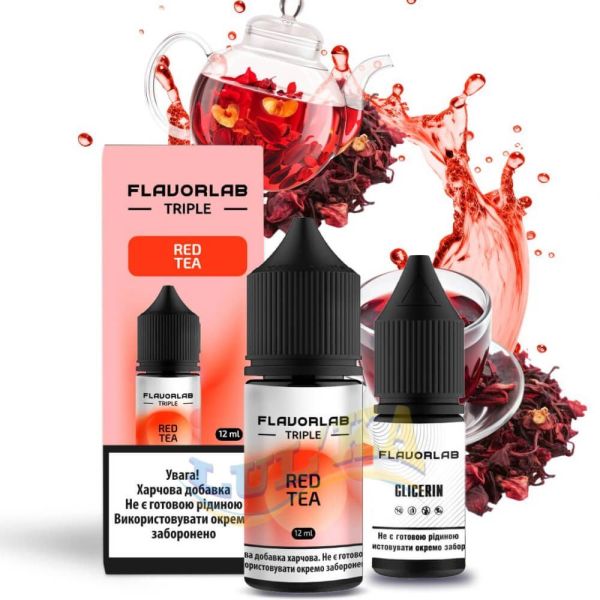 Набор Flavorlab Triple Red Tea Salt 30 мл. Набор Flavorlab Triple Red Tea Salt 30 мл.