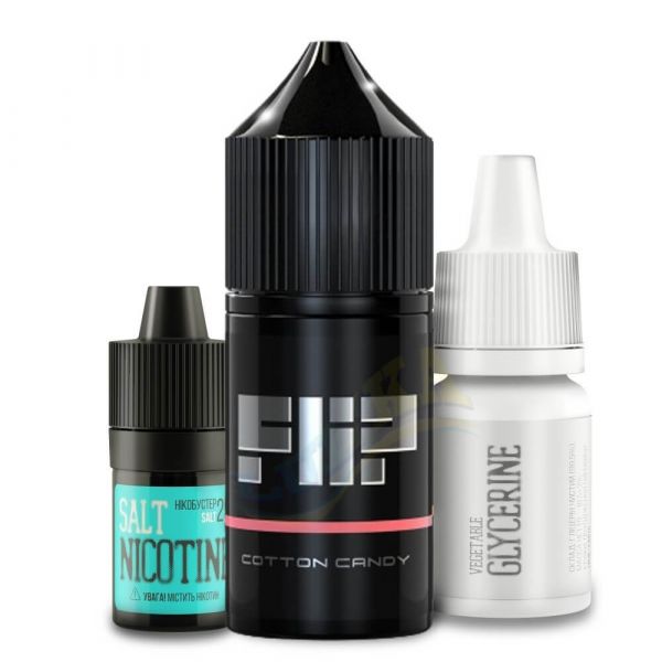 Набор Flip Salt Cotton Candy 25мг/мл 30мл. Набор Flip Salt Cotton Candy 25мг/мл 30мл.