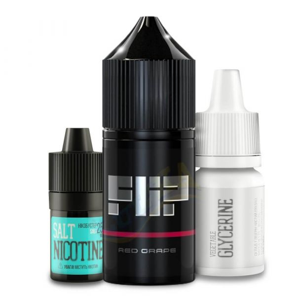 Набор Flip Salt Red Grape 25мг/мл 30мл. Набор Flip Salt Red Grape 25мг/мл 30мл.