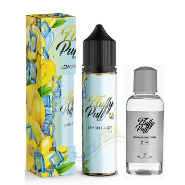 Набор Fluffy Puff Lemon Candy Ice 60мл Organic Набор Fluffy Puff Lemon Candy Ice 60мл Organic