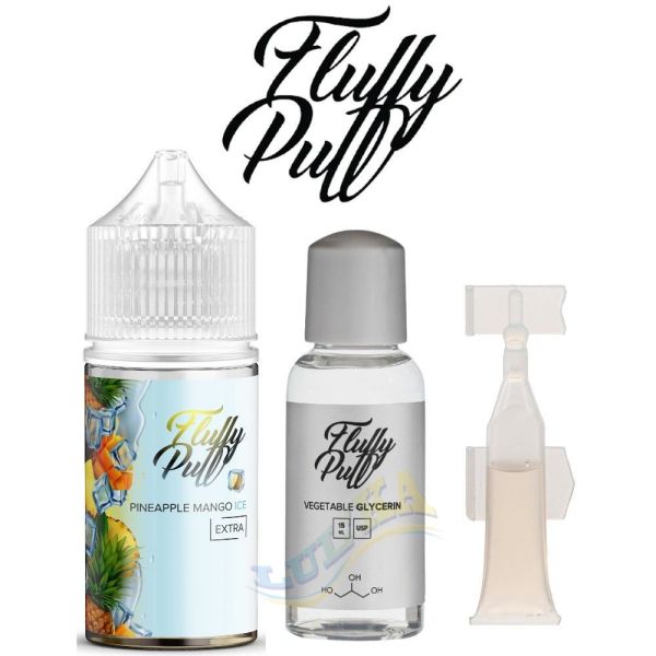 Набір Fluffy Puff Salt Pineapple Mango Ice 30 мл. Набір Fluffy Puff Salt Pineapple Mango Ice 30 мл.