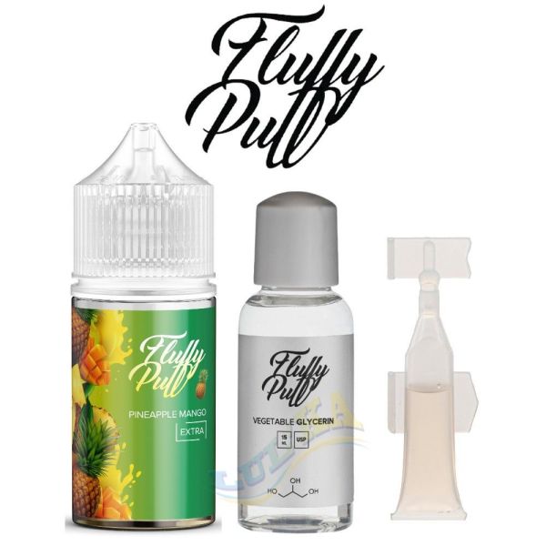 Набор Fluffy Puff Salt Pineapple Mango 30 мл. Набор Fluffy Puff Salt Pineapple Mango 30 мл.