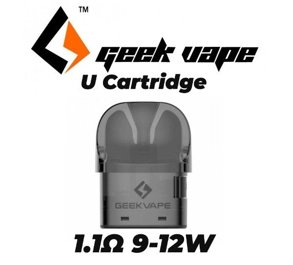 Картридж GeekVape U Pod Cartridge 2.0ml (1.1 ohm) Картридж GeekVape U Pod Cartridge 2.0ml (1.1 ohm)